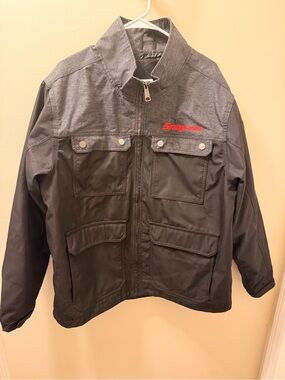 Snap-on Tools Men's Black & Gray 100th Anniversary jacket